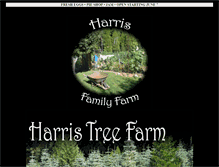 Tablet Screenshot of harristreefarm.com